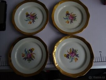 porcelánové talíře
