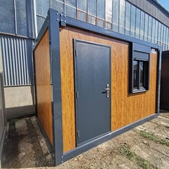 Obytný/prodejní kontejner PMP-K o rozměru 2,4 x 4 m