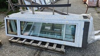 BALKONOVÉ DVEŘE PVC 830x3130 mm - NOVÉ - 5KS