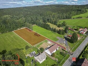 Prodej, pozemky/bydlení, 3393 m2, Nové Město pod Smrkem , Li