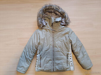 Zimní bunda, odepínací kapuce, vel. S