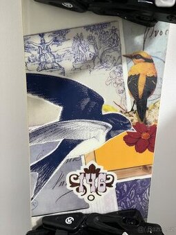 Prodám dámský snowboard FORUM STAR 146cm