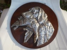 Prodám nástěný odlitek psa