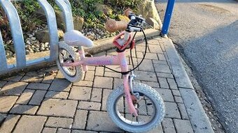 Odrážedlo 12'' s přední a zadní brzdou + nové pneu