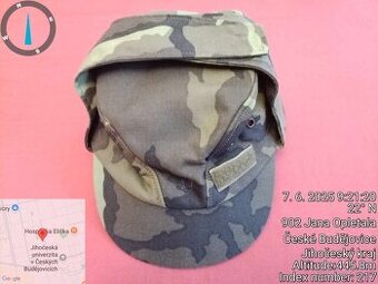 Vojenská čepice vz. 95 les