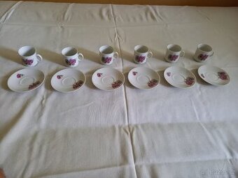 Čajová souprava Josefina, porcelánka Loučky