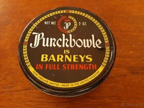 1930, Barneys tabák, UK, reklamní kovová krabička