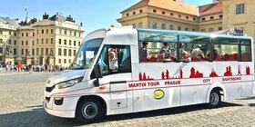 Pražské okruhy autobusem a lodí pro děti i dospělé (1hod. pr