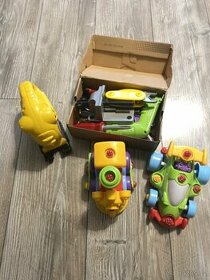 mix hraček pro předškolního kluka (2 tašky)