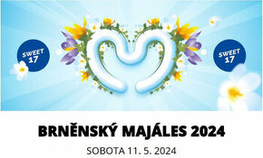 Vstupenka Majáles Brno 11.5.2024 - Sweet 17