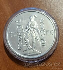 Stříbrná mince 200 SK 1998, Vznik Slovenskej národnej rady - 1
