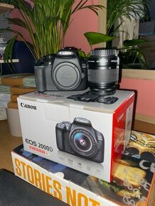 Canon EOS 2000D s objektivem a příslušenstvím - 1