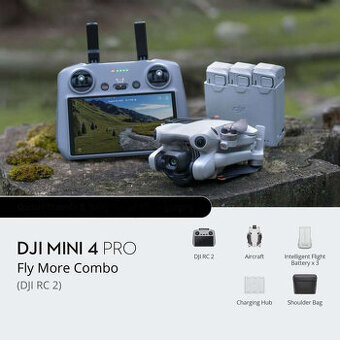 Nový dron DJI Mini 4 PRO FLY MORE COMBO