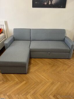 Rozkládací rohová sedačka s úložním prostorem SCONTO