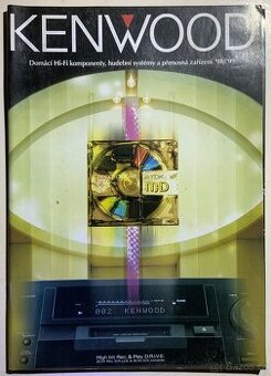 katalog Kenwood hi-fi kolem roku 1990