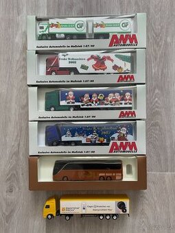 Prodám modely kamiónů v měřítku 1:87 AWM