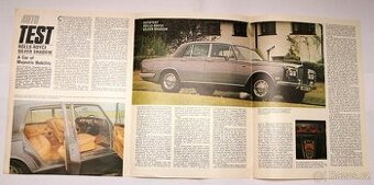 Dobové tiskoviny Rolls-Royce (1972-1975)