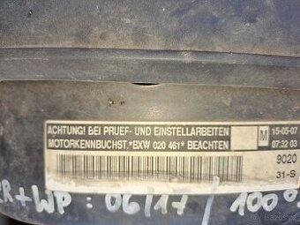 FABIA 2 roomster  motor 1.4 16v 63kw KOD BXW bxw 5KVALT