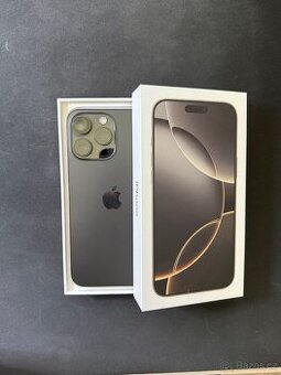 APPLE IPHONE 15 PRO MAX 256GB ČERNÝ TITAN