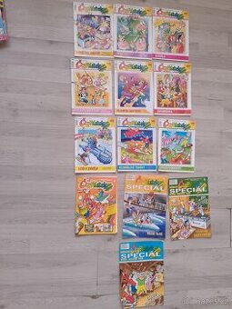 Prodám staré komiksy čtyřlístek a kačer Donald