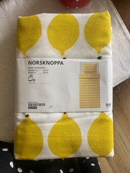4x povlečení IKEA Norsknoppa Citrony