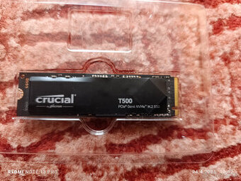 NVME 2TB CRUCIAL T500 - PCIe 4.0 4x NVMe- CTENI 7400MB/S