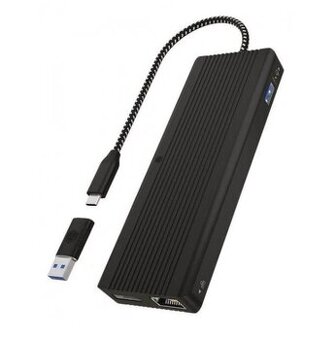 Dokovací stanice Icy Box IB-DK4080AC 9v1 USB-C