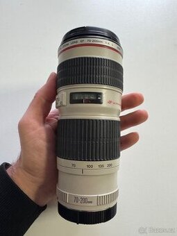 OBJEKTIV CANON EF 70-200 mm f/4 L USM//PERFEKTNÍ STAV