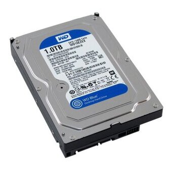 🟦 WD Blue 1 TB – výborný stav (100 % zdraví, 7200 ot.)