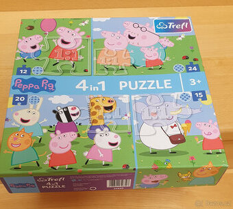 Puzzle Peppa pig 4v1 Trefl