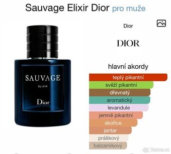 Dior Sauvage Elixir – originální tester 100 ml, stav 98 % –