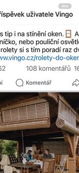 Dřevěné rolety