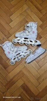 koleckove brusle + noze na led velikost 31-35