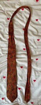 Vintage kravata – 100% hedvábí – High Society Vienna – Rakou