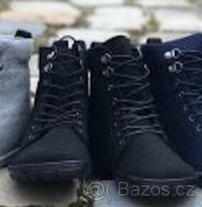 Zaqq qice black vegan barefoot kotníkovky 41-43 PC 160 Eur