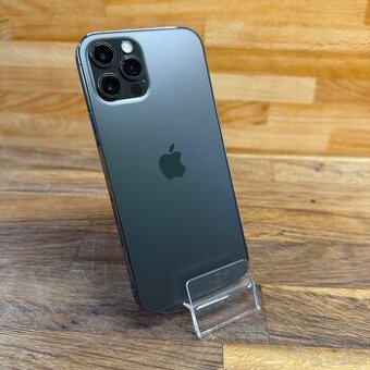 iPhone 12 Pro 128GB, graphite,100% baterie (záruka)