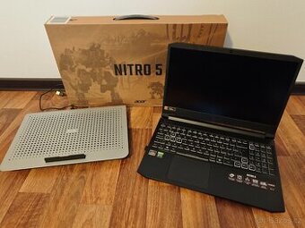 Herní notebook Acer Nitro 5 AN515-45, perfektní stav