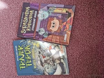 Dětské knížky Frajer Ferda a Strašidelná knihovna
