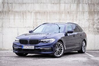 BMW Rad 5 Touring 540d xDrive 235 kW - AJ NA SPLÁTKY / PROTI