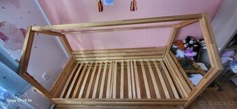 Domeckova postel Elis design  200x90 s přistýlkou