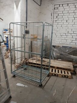 Pojízdný kontejner.