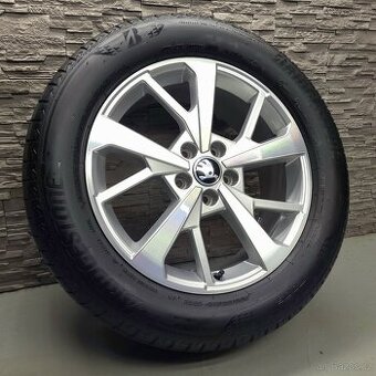 18" Originál Audi Q3 Kodiaq Tiguan 5x112 pneu Bridgestone