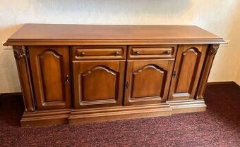 Komoda rustikální masivní - délka 180 cm, top stav