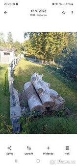 Pořez kulatiny Jasan