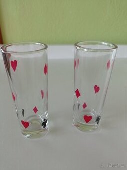 Skleničky, štamprle