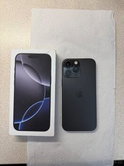 iPhone 16 Pro Max 256gb černý titan