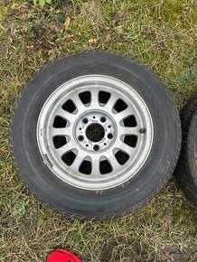 Prodám ALU kola a zimní pneu 205/65 r15