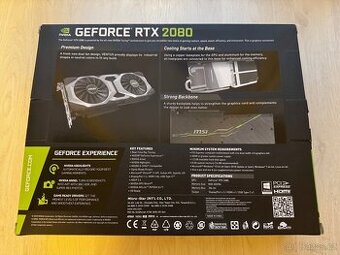 Grafickou kartu GeForce MSI RTX 2080 VENTUS 8G