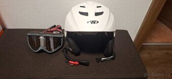 Lyzarska helma worker 48-52 + bryle - 1