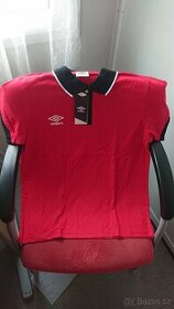 NOVÉ tričko s límečkem Umbro